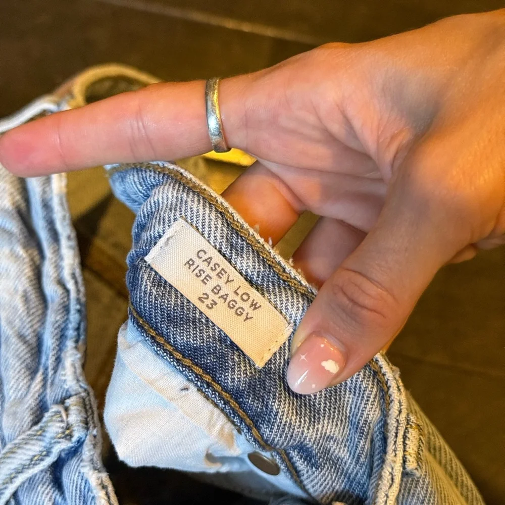 Pacsun lowrise baggy | size 23 - Picture 3 of 5